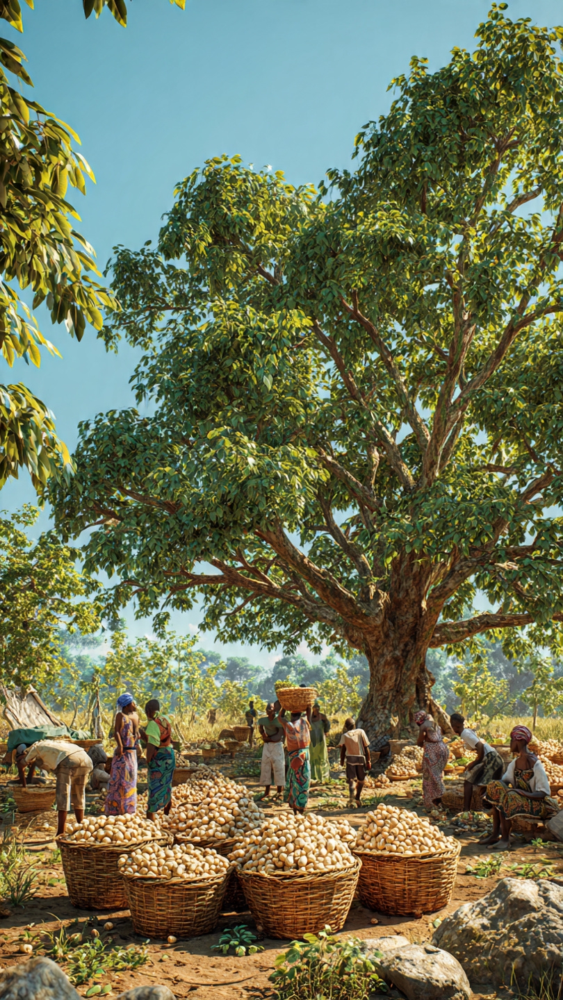 DD Herty women under shea tree Ghana