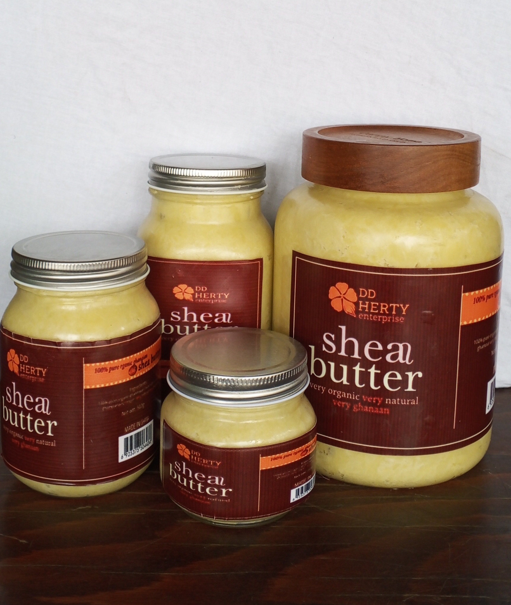 DD HERTY Shea Butter Stacked