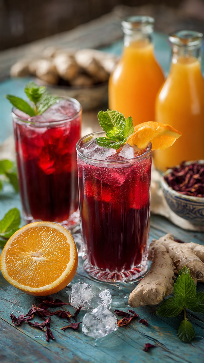 DD Herty Zobo with ginger and orange